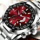 thumbnail image 1 of Reloj Calendario Correa de Acero Reloj No Mecánico Reloj de Hombre Reloj de Hombre de Moda de Negocios Estilo Coreano Luminoso Reloj de Hombre Impermeable, 1 of 1