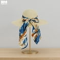 thumbnail image 2 of Sombrero de Playa Con Liston Para Mujeres Ala Ancha 42 cm beige, 2 of 6