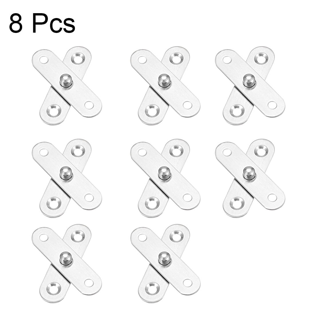 8 Sets 360 degree stainless steel pivot door pivot hinge 57mm x 16mm