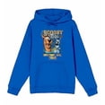 thumbnail image 4 of Scooby-Doo Mystery, Inc. Tour Adult Blue Long Sleeve Hoodie-3XL, 4 of 7