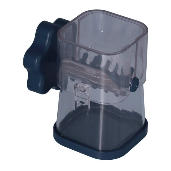 Hand Crank Nut Grinder, Nut Chopper Effortless For Lmonds Hazelnuts Pecans Navy Blue