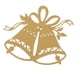 thumbnail image 4 of 50pcs Topónimo Navidad De La Decoración Del Partido Del Corte Forma De Yuyangstore Navidad tarjetas del lugar, 4 of 8