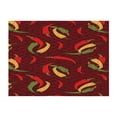 thumbnail image 4 of KLL Hot Chili Print Fleece Throw Blanket, Horizontal Fleece Bedding Cute Soft Blankets Comfy Fleece Flannel Plush Home Decor for Couch & Bed -40"x30", 4 of 9
