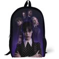 thumbnail image 1 of Mystery Wednesday Backpacks Basic Shoulder Daypack Bookbag Satchel Knapsack Rucksack-XTYD1891, 1 of 3