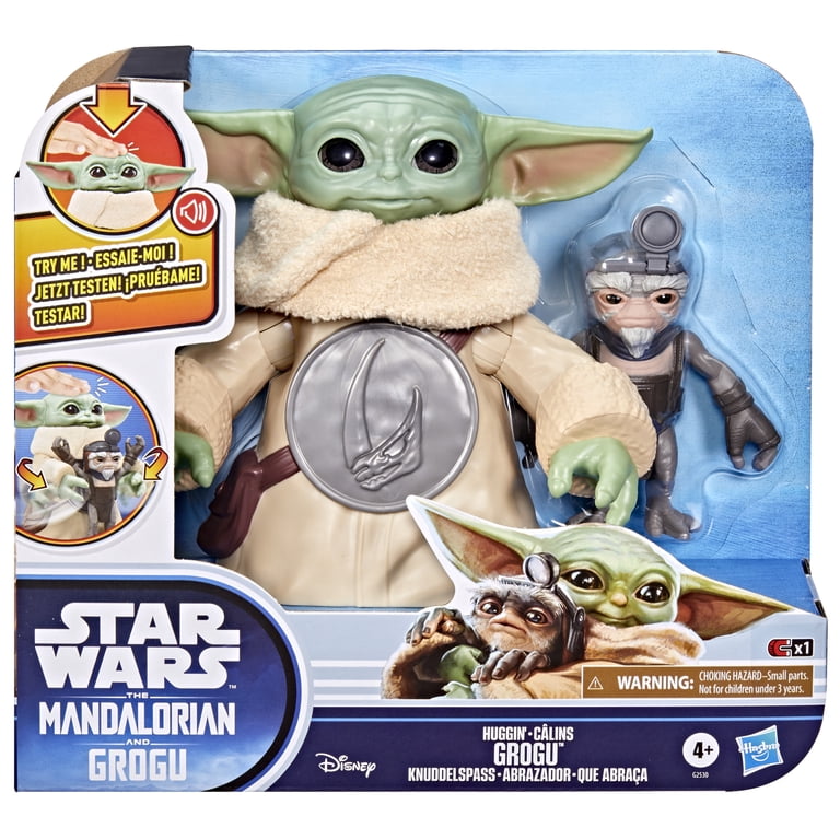 Star Wars Huggin' Grogu Electronic Action Figure, Birthday Gifts