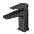 thumbnail image 3 of Voltaire Single Hole, Single-Handle, Bathroom Faucet in Matte Black, 3 of 12