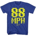 thumbnail image 1 of Back To The Future 88Mph Royal Adult T-Shirt 4Xl, 1 of 2