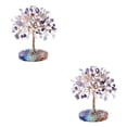 thumbnail image 2 of Cateissary Exquisitos cristales curativos, piedras, colgante de árbol, elegantes acentos para el hogar, piedras de cristal, adorno de árbol Type7 NO7, 2 of 6