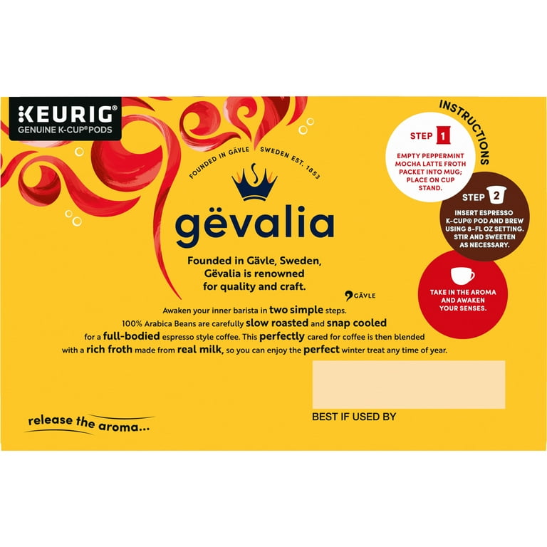 Gevalia peppermint mocha latte discount
