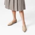 thumbnail image 5 of BURUDANI Women's Pointed Toe Flats Comfortable Dressy Flat Business Casual Loafers Work Office Shoes, 5 of 5