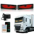 thumbnail image 1 of QUTETN 2PCs Devil Eyes Lights for Cars Ultra-Thin Flexible LED Display Screen Panel Suitable for Car Back Window Dynamic Personalized Big Eye Lights for Truck Windshield with Remote APP a, 1 of 6