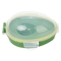 Topbathy 1Pc Plastic Avocado Storage Holder Healthy Material Fresh Keeping Box for Home Use