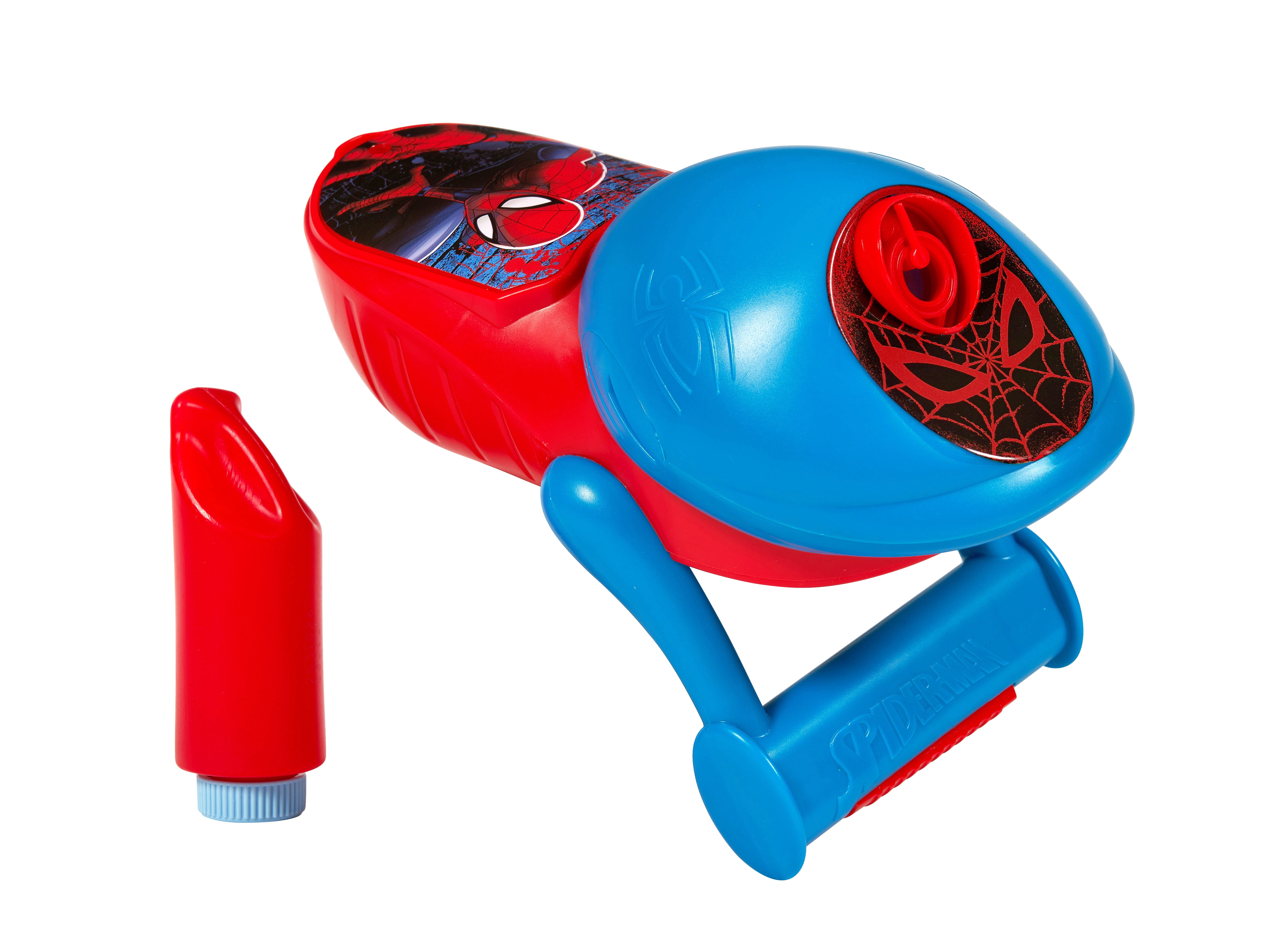 Little Kids Inc. Spiderman Bubble Slinger Blowing Toy
