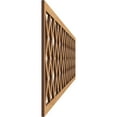 thumbnail image 3 of Ekena Millwork 46 3/4"W x 10"H x 1/4"T Hadley Fretwork Moulding, Maple, 3 of 13