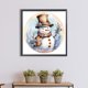 thumbnail image 4 of Pittura diamante 5D DIY Full Round Drill Winter Snowman Kit Home Decor Art Craft JShteea El nuevo, 4 of 9
