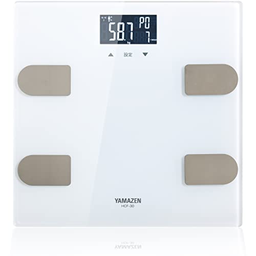 [Yamazen] Body Composition Meter (Weight/Body Fat Percentage/Body Water/Muscle Mass/Bone Mass
