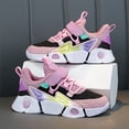 thumbnail image 2 of enyan Boys Shoes Running Shoes Lightweight Sport Girls' Running Shoes (Toddler/Little Kid/Big Kid) Purple,2, 2 of 7