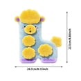 thumbnail image 3 of BotaniNest Sheep Squeaky Blue And Yellow Interactive Puppy With Crinkle Paper And Molar Texture For Small Medium, 3 of 6