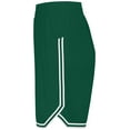 thumbnail image 5 of Holloway Sportswear L Womens RETRO BASKETBALL SHORTS Forest/White 224377, 5 of 7