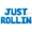 Blue, variant on Letter Balloons - JUST ROLLIN 16" Inch Alphabet Letters Foil Mylar Balloon Roller Skating Birthday Party Banner (Gold)