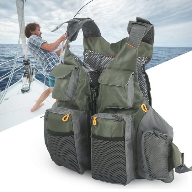 Youthink Fly Fishing Vest, Floating Life Jacket Convenient To Use For Friends For Fishing For Boating