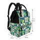thumbnail image 2 of Disketp Lemon and Leaves Mochila de Pañales de Gran Capacidad con Múltiples Bolsillos, Mochila de Viaje Multifuncional para Bebé, Unisex, Moderna y Resistente, 2 of 6