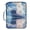 Train in Blue Sky, variant on Haosy Accordion File Organizer Zipper Binder 500 Sheet 6-Tab Expanding File Folder Multi-Pocket 1.2 Inch 3 Ring Orange Green on Cream Squares