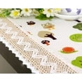 thumbnail image 3 of (100cm*35cm)Microwave Oven Cover Non slip Microwave Oven Dust Proof Cover Modern Simple Dustproof Cotton Machine Protector Decorative Kitch, 3 of 4