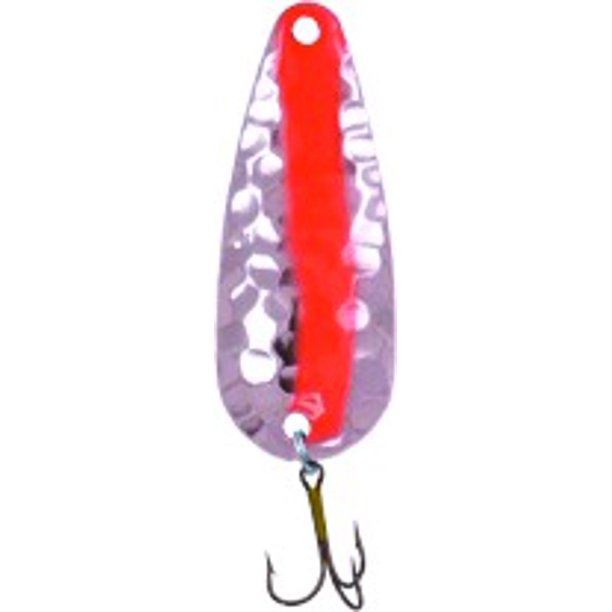 Double X Tackle Potogold Bass & Trout Spoon Fishing Lure, Hammered