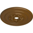 thumbnail image 3 of Ekena Millwork 26"OD x 3 1/8"ID x 1 1/2"P Traditional with Acanthus Leaves Ceiling Medallion (Fits Canopies up to 4 1/4"), Hand-Painted Smokey Topaz, 3 of 5