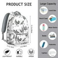 thumbnail image 6 of "Chicken Pattern Student Backpack - Lightweight & Waterproof Bookbag for Teens, Large Capacity Laptop Backpack for College, Fashionable & Practical", 6 of 6