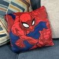 thumbnail image 5 of Spiderman Pillow 12x12 - Soft Plush Cushion for Kids' Bedroom or Playroom, 5 of 6