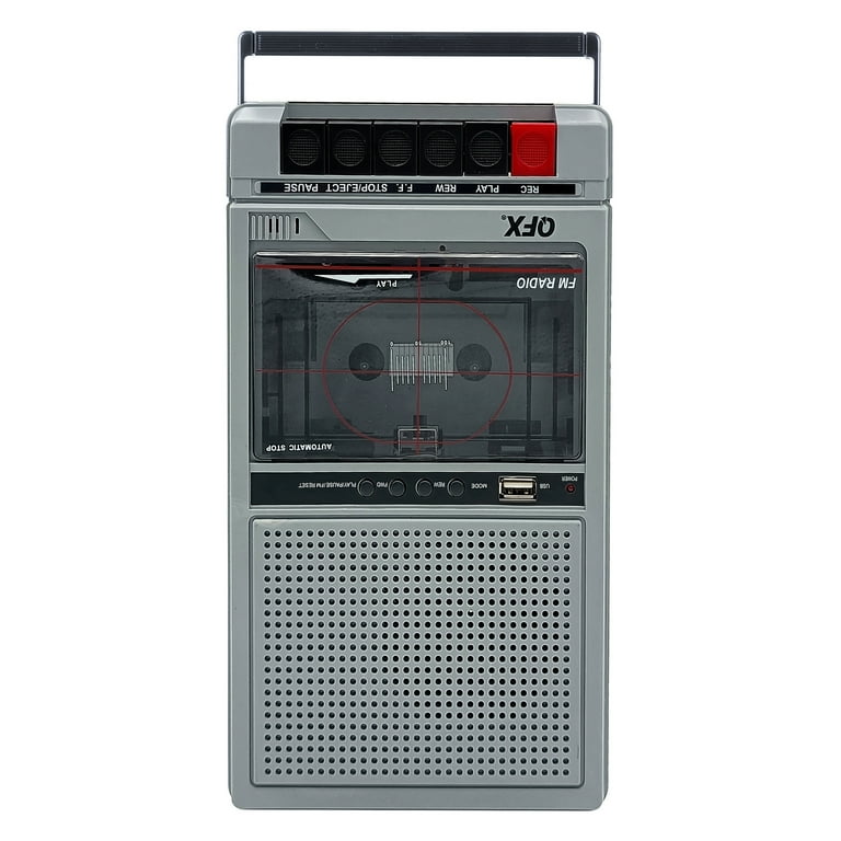 Qfx Classic Portable Digital Cassette Recorder with