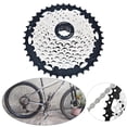 thumbnail image 4 of es múltiple, 11-25T/46 bicicleta de alta resistencia Anti- rueda dentada piñón de casete piezas de reparación - 8 40T 8 es 11-40T Sunnimix Cassette de bicicleta Freewheel, 4 of 8