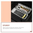 thumbnail image 3 of 2 Pcs Panier Bol pour Lave-Vaisselle Panier de Cuisson en Acier Inoxydable Petit Panier de Rangement Support de Rangement pour Lave-Vaisselle, 3 of 8