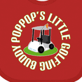thumbnail image 4 of Inktastic Poppop Little Golf Buddy Boys Baby Bib, 4 of 4