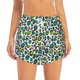thumbnail image 2 of Balery Green Leopard Pantalones cortos deportivos para mujer con forro y dos bolsillos, elásticos, para entrenamiento, gimnasio, yoga-X-Large, 2 of 7