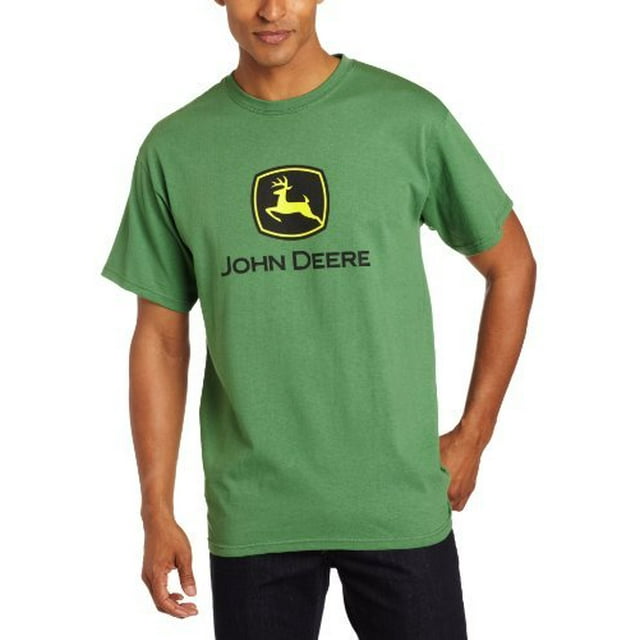 Camiseta John Deere para Hombre Verde Talle S