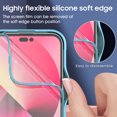 thumbnail image 7 of For Apple iPhone 14 Pro Case With Built In Screen Protector, Camera Lens Cover, Anti Yellow Clear 360 Degree Full-Body Protective Cover, 7 of 7