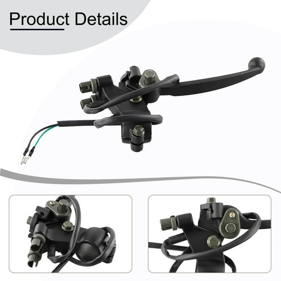 7/8 inch 22mm Double Pull Front Brake Lever Handle Assembly for 50cc 110cc ATV