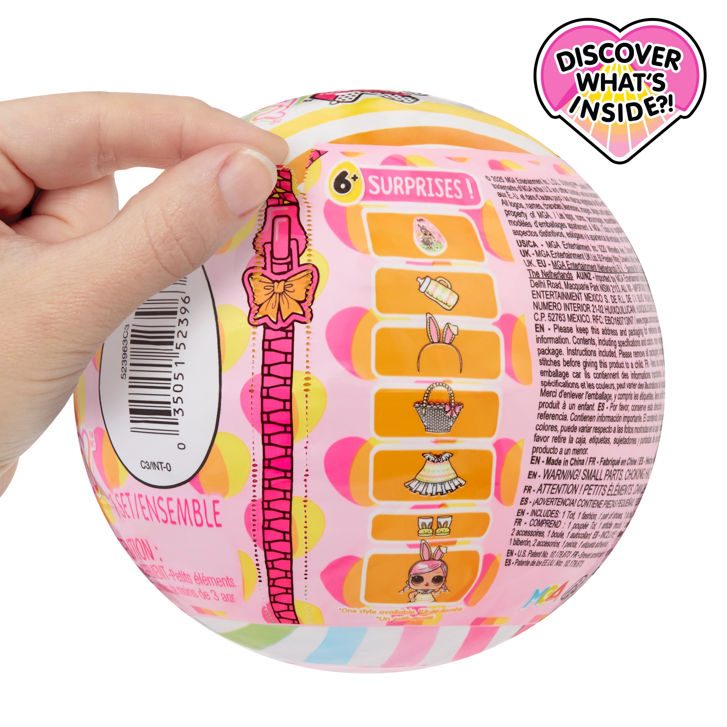 LOL Surprise Pastel Party Collection Limited Edition Doll Hops Tot with Easter Fashion, Accessories, Kids Gift Ages 4+