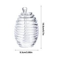 thumbnail image 2 of IBASETOY 2Pcs Honey Storage Bottle Transparent Acrylic Sealed Jar for Maple Syrup and Jam, 2 of 5