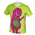 thumbnail image 6 of Barney And Friends Men's T Shirt Summer Casual Fashion Unisex Short Sleeve Graphic Crew Neck Tees Tops, 6 of 8