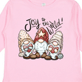 thumbnail image 4 of Inktastic Joy to the World Christmas Gnomes Boys or Girls Long Sleeve Toddler T-Shirt, 4 of 5