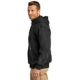 thumbnail image 3 of Carhartt Men's Rain Defender Paxton Heavyweight Hooded Zip Mock Sweatshirt, 3 of 6