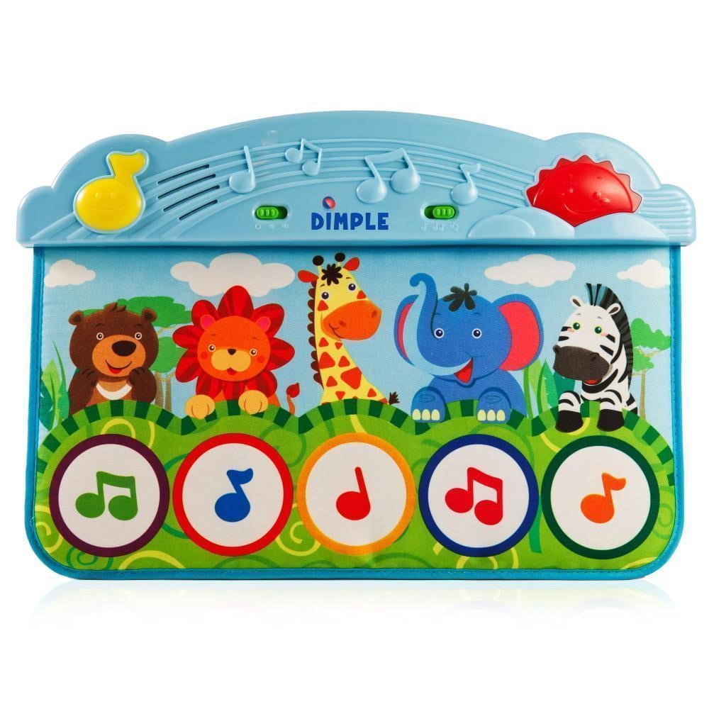 Animal Kick and Touch Musical Baby Piano Mat