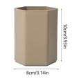 thumbnail image 3 of Leodye 1PCS Desktop Pen Holder office Organizer Multifunctional Storage Box for Students Stationery Pens and office Supplies -3.94*3.15*3.15 in, 3 of 6