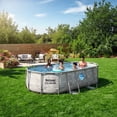 thumbnail image 4 of Bestway Power Steel Swim Vista 14’ x 8'2" x 39.5” Metal Frame Above Ground Pool, Stone, 4 of 13