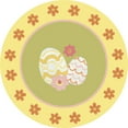 thumbnail image 2 of Vess, June Erica 26x26 Gold Ornate Wood Framed with Double Matting Museum Art Print Titled - Easter Sweeties Collection H, 2 of 4
