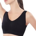thumbnail image 2 of SANAG Women Wirefree Seamless Sport Bra Girl Breathable Push Up Yoga Running Top, 2 of 3